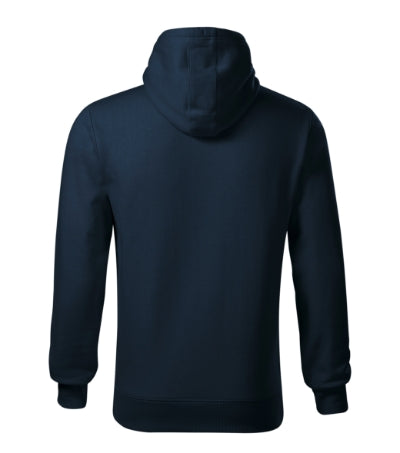 Malfini Cape herren-Kapuzenpullover, dunkelblau