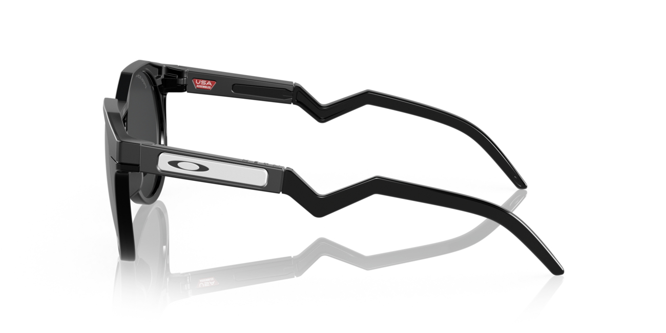 Oakley HSTN Sonnenbrille mit Rahmen Matte Black und mit Dias Prizm Black 52