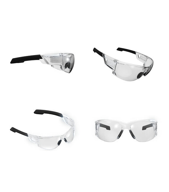 Mechanix Wear Schutzbrille Typ N klarer Rahmen, klare Scheibe