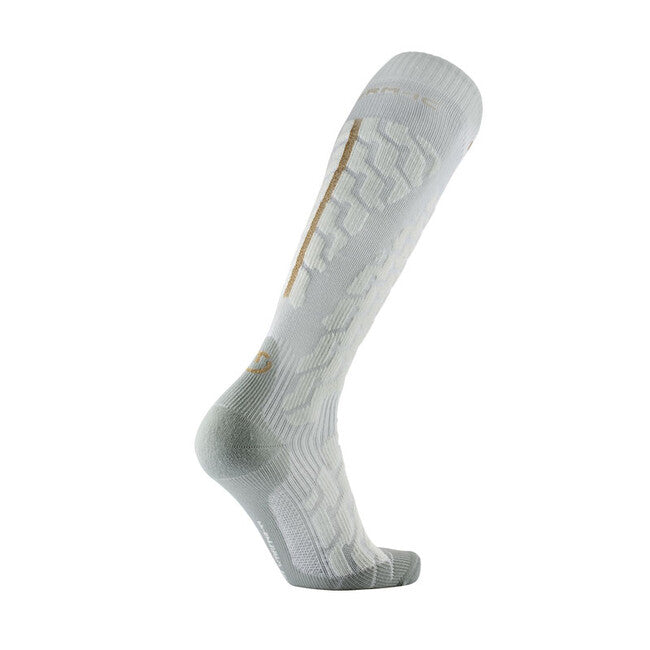 Therm-ic extra Warme Skisocken, grau und weiß