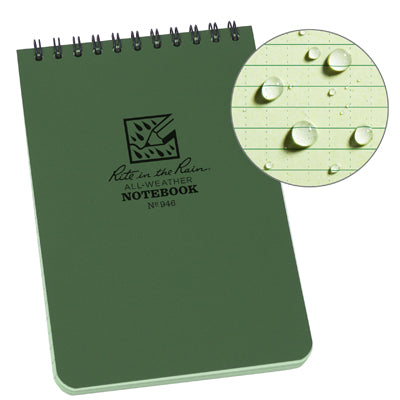 Rite in the Rain 946 All Weather Notebook grün