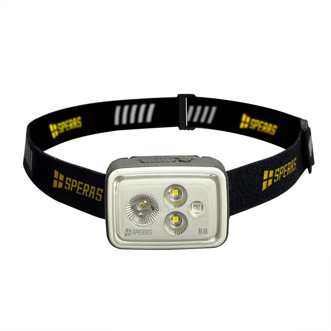 Speras B8 Φακός Κεφαλής 700lm 1800mAh