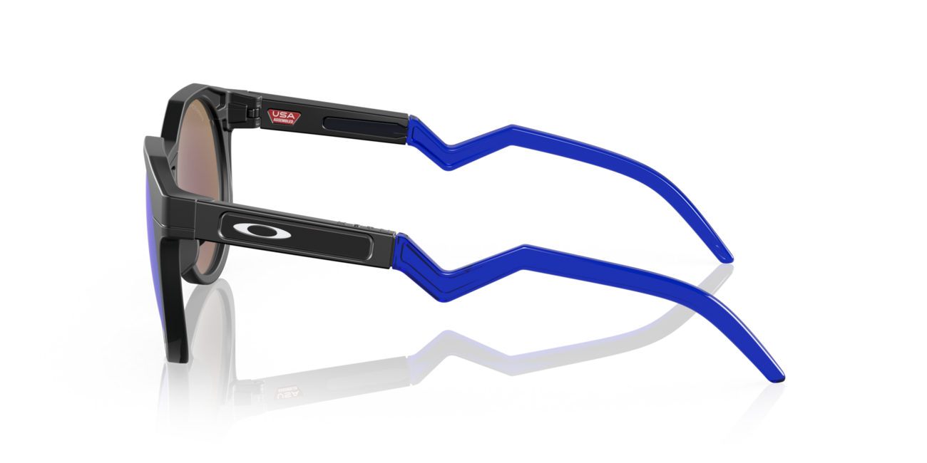 Oakley HSTN Sonnenbrille mit Rahmen Matte Black und mit Dias Prizm Sapphire Polar 52