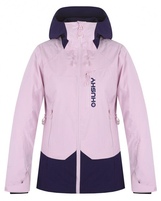 HUSKY Gambi damen Skijacke, rosa/blau