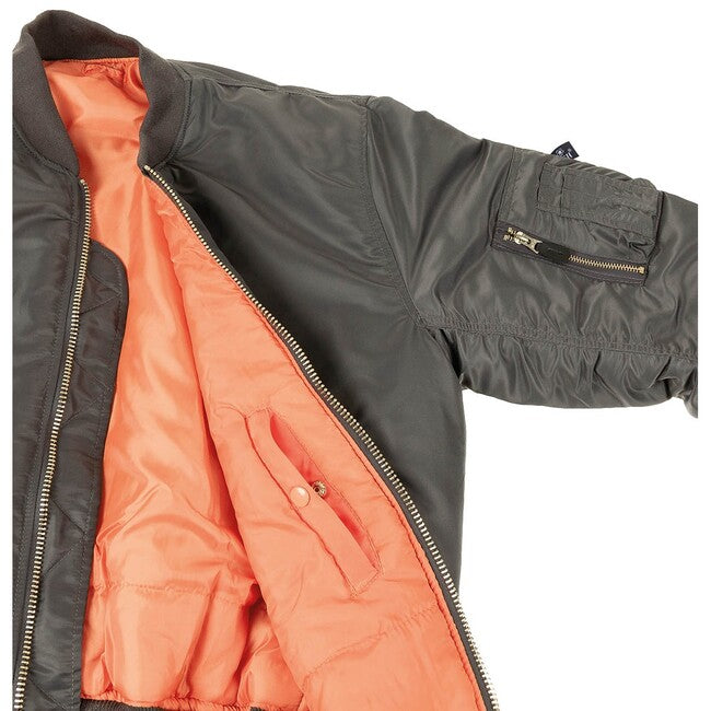 MFH American Air Jacke MA1, urban grau