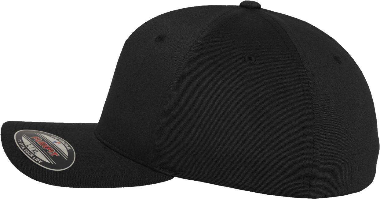 Brandit Flexfit 5 Panel Cap, schwarz