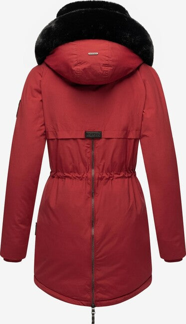 Navahoo Sweety Deluxe damen-Winterparka blutrot