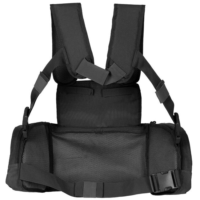 MFH Professional Taktische Weste Chest Rig Mission, schwarz