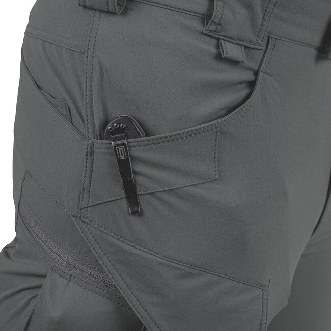 Helikon-Tex OTS 11 outdoor taktische shorts - VersaStrecth Lite - Ash Grey / Black