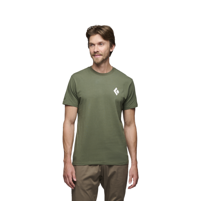 Black Diamond herren Kurzarm-T-shirt Ausrüstung für Alpinisten, tundra