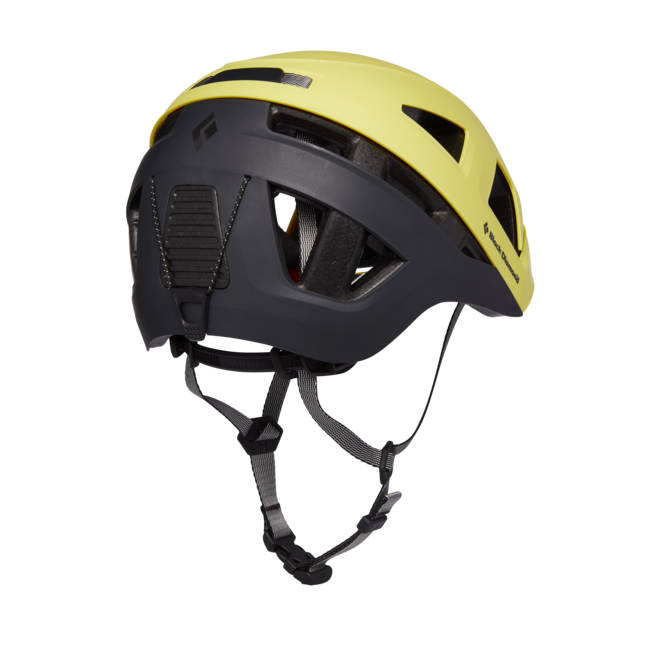 Black Diamond Capitan kletterhelm, zitronengras-schwarz