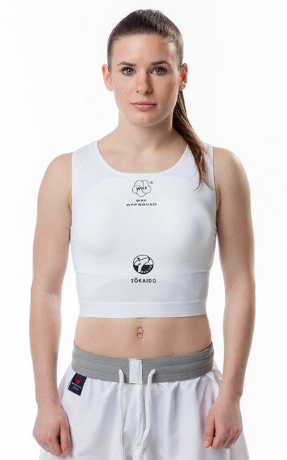Tokaido Tank Top für Brustschutz, weiß