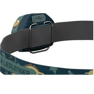 LEDLENSER Kidled4R DINO φακός κεφαλής, κόκκινο