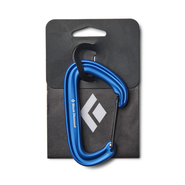 Black Diamond Litewire Karabiner, blau