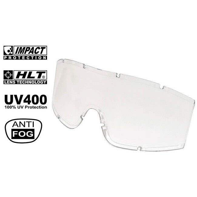 MFH Replacement Lenses for KHS Tactical Glasses, Clear
