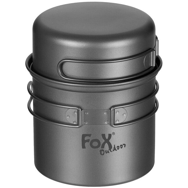 Fox Outdoor Esstischgarnitur, titan