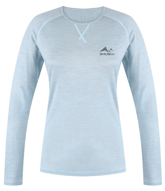 HUSKY termopradlo Merino T-Shirt dl Merow, faded mint