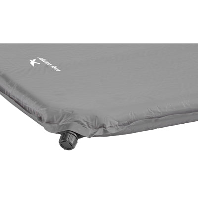 EasyCamp Siesta selbstaufblasbare matte doppelt 5 cm, grau