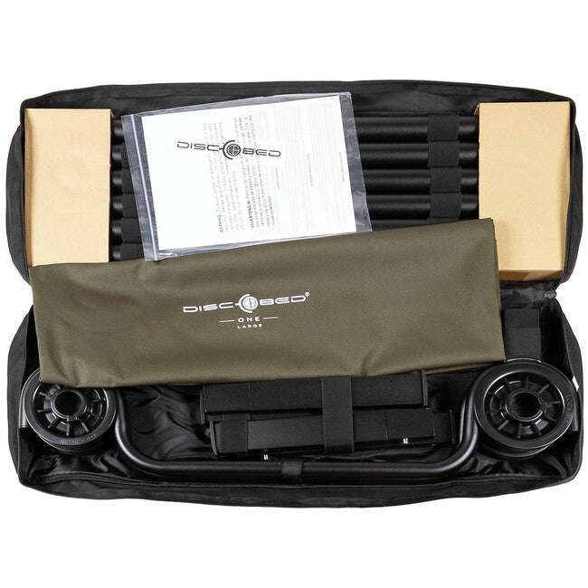 Disc-O-Bed One L Folding Bed, OD Green