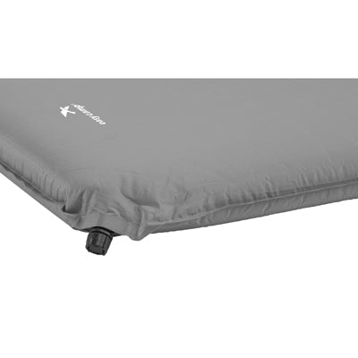 EasyCamp Siesta Selbstaufblasbare Matte doppelt 10 cm, grau