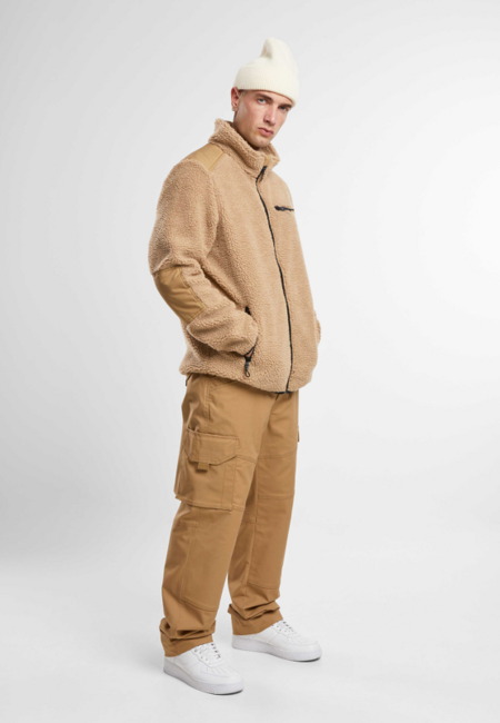 Brandit Ramble Fleecejacke teddyfleece, camel