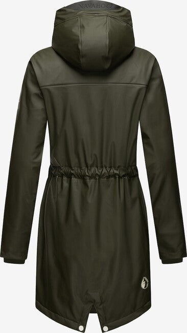 Navahoo Flower Of Ocean damen Regenjacke Dunkeloliv