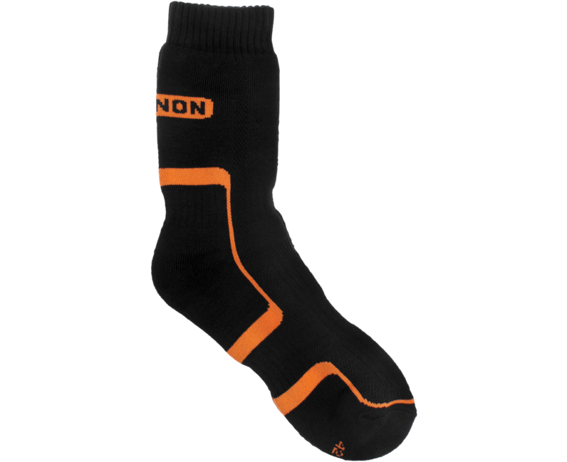 BENNON TREK SOCK trekkingsocken, schwarz/orange