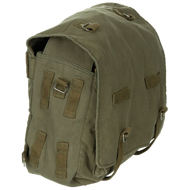 MFH 8L umhängetasche, od grün-stonewashed
