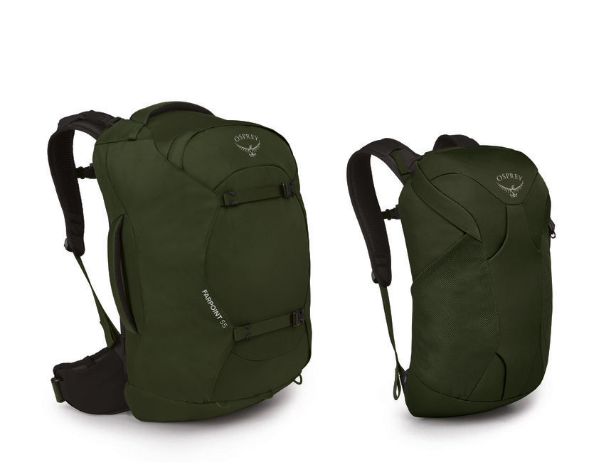 OSPREY Farpoint 55 reiserucksack, gopher green