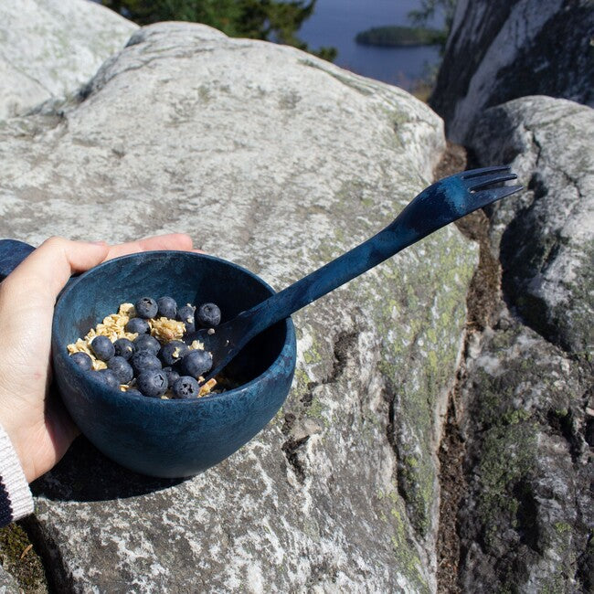 Spork 205 Löffel und Gabel in einem, blau