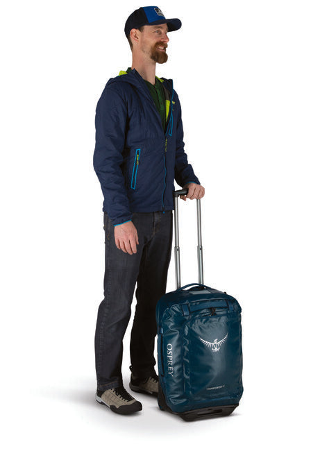 OSPREY Rolling Transporter 40 reisetasche auf rollen, venturi blau