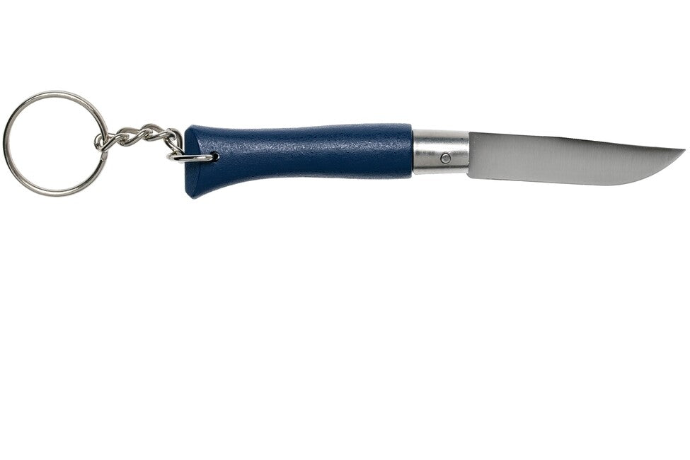 Opinel N°04 Klappmesser für Schlüssel dunkelblau