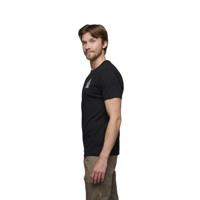 Black Diamond Boulder herren Kurzarm-T-shirt, schwarz