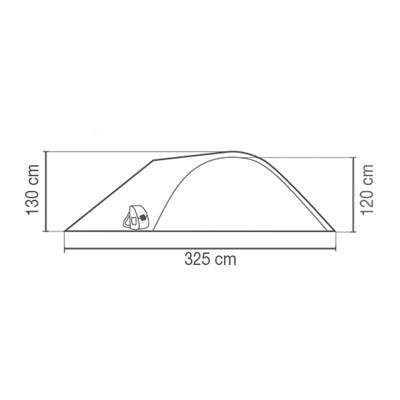 Coleman Kobuk BlackOut plus zelt für 3 personen