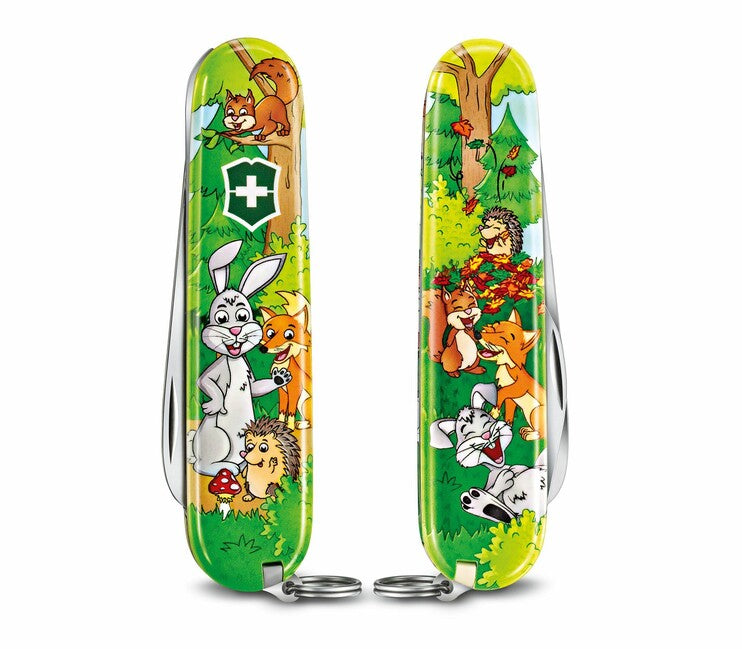 Victorinox My First Animal Edition multifunkčný nôž pre deti, motív zajaca, 9 funkcií