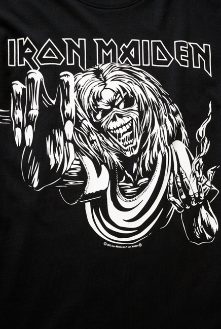 Brandit Iron Maiden T-shirt Eddy Glow, schwarz