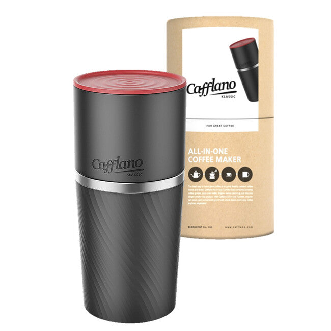 Cafflano Klassic kaffeemaschine, schwarz