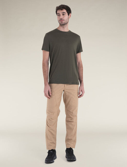 Icebreaker Tech Lite III Men's Merino Short Sleeve T-shirt, grün