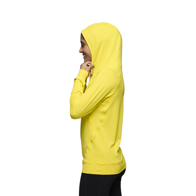 Black Diamond Alpenglow damen-Sweatshirt, gelb