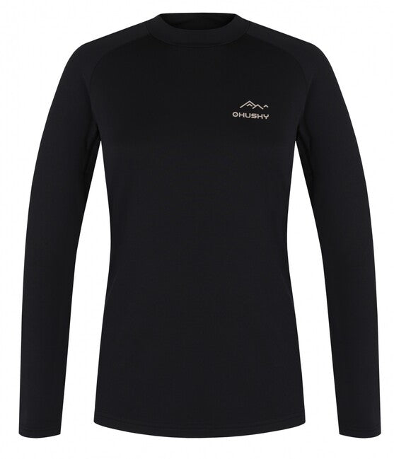 HUSKY Tromi damen thermo-langarmshirt L, schwarz