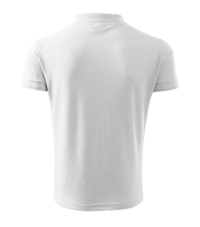 Malfini Pique Polo herren-Poloshirt, weiß