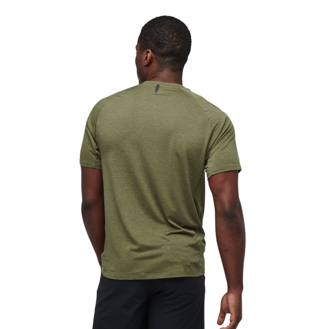Black Diamond Lightwire Tech herren Kurzarm T-shirt, crag green