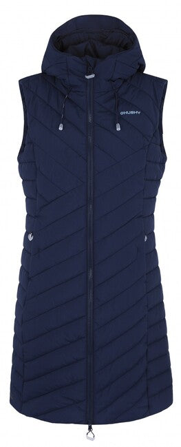 HUSKY Napi women's hardshell vest, dark blue