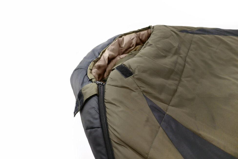 Origin Outdoors Frostfall Comfort Schlafsack Mumie oliv-grau