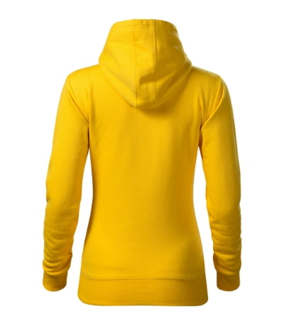 Malfini Cape damen-Kapuzenpullover, gelb