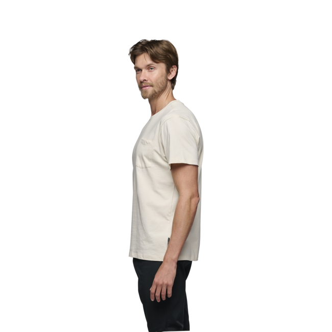 Black Diamond Project herren kurzarm-T-shirt, off white