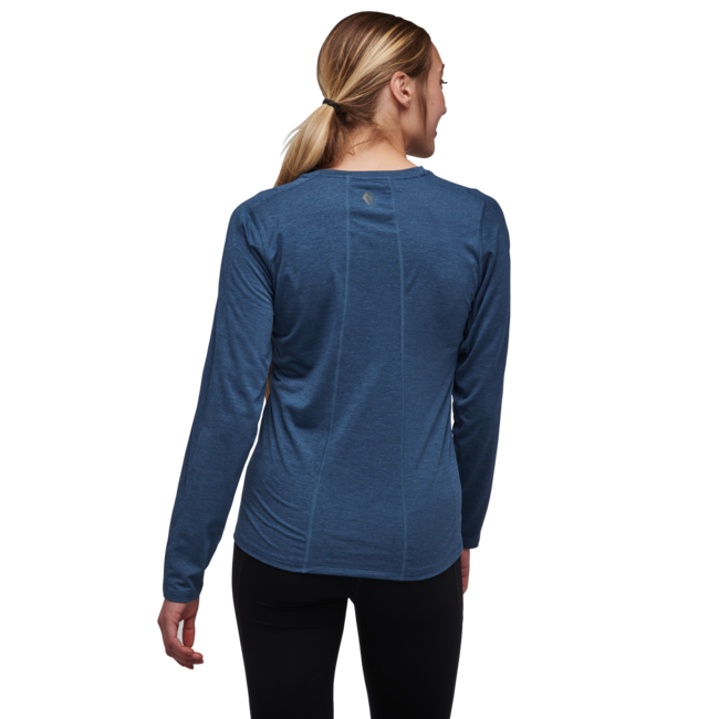 Black Diamond Lightwire Tech herren langarm-T-shirt, tintenblau