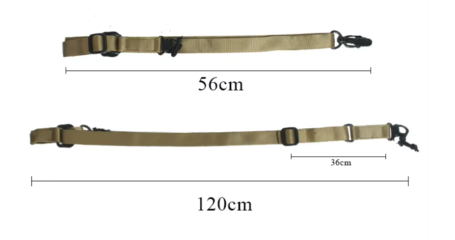 DRAGOWA MS2 Weapon Sling, Black