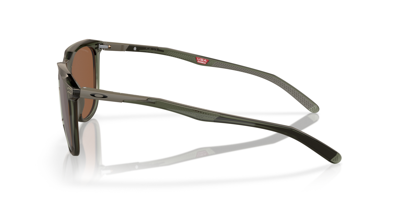 Oakley Thurso Sonnenbrille mit Rahmen Olive Ink und mit Dias Prizm Tungsten Polarized 54