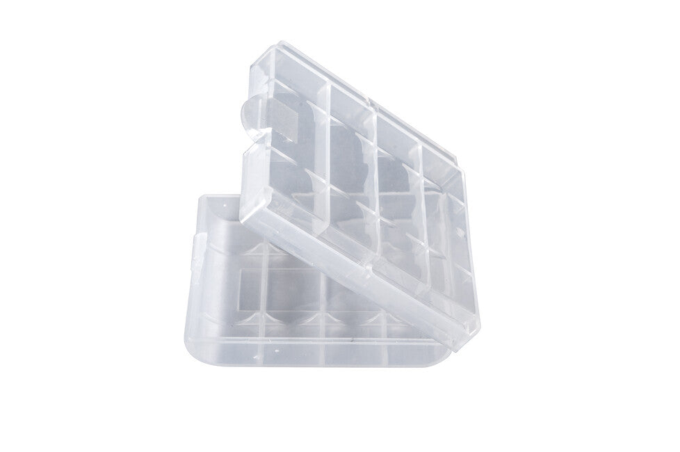 BasicNature Batteriebox für 4 Batterien transparent